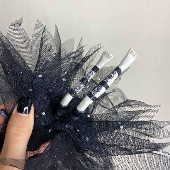 NWOT Katherine's Collection Bat Fairy Doll Wayne Kleski Halloween Goth Black - Picture 10 of 12